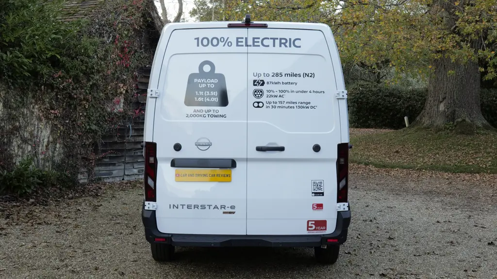 Nissan Interstar F35 L2 Electric 105KW 87KWH H2 Tekna Van Auto